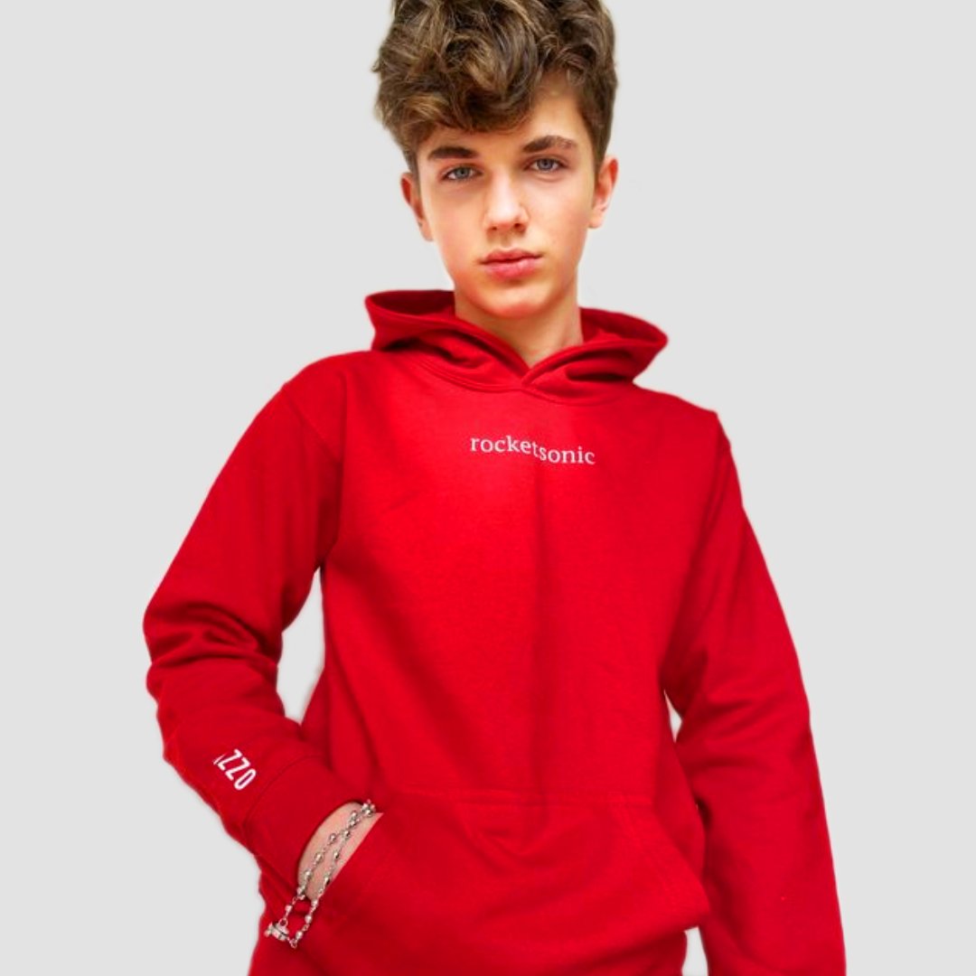 Red hoodie deals